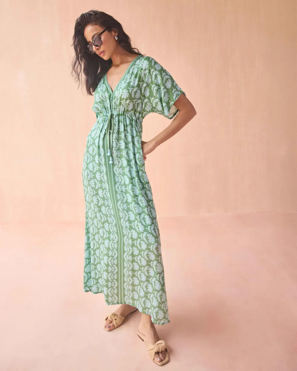 Pia Caftan - Matcha - Fundcutody