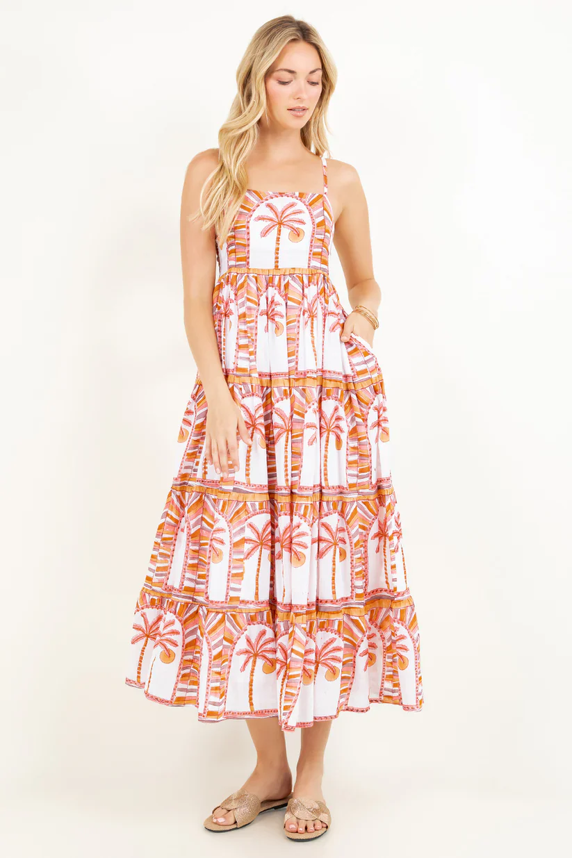 Isla Dress - Tulum Palms - Fundcutody