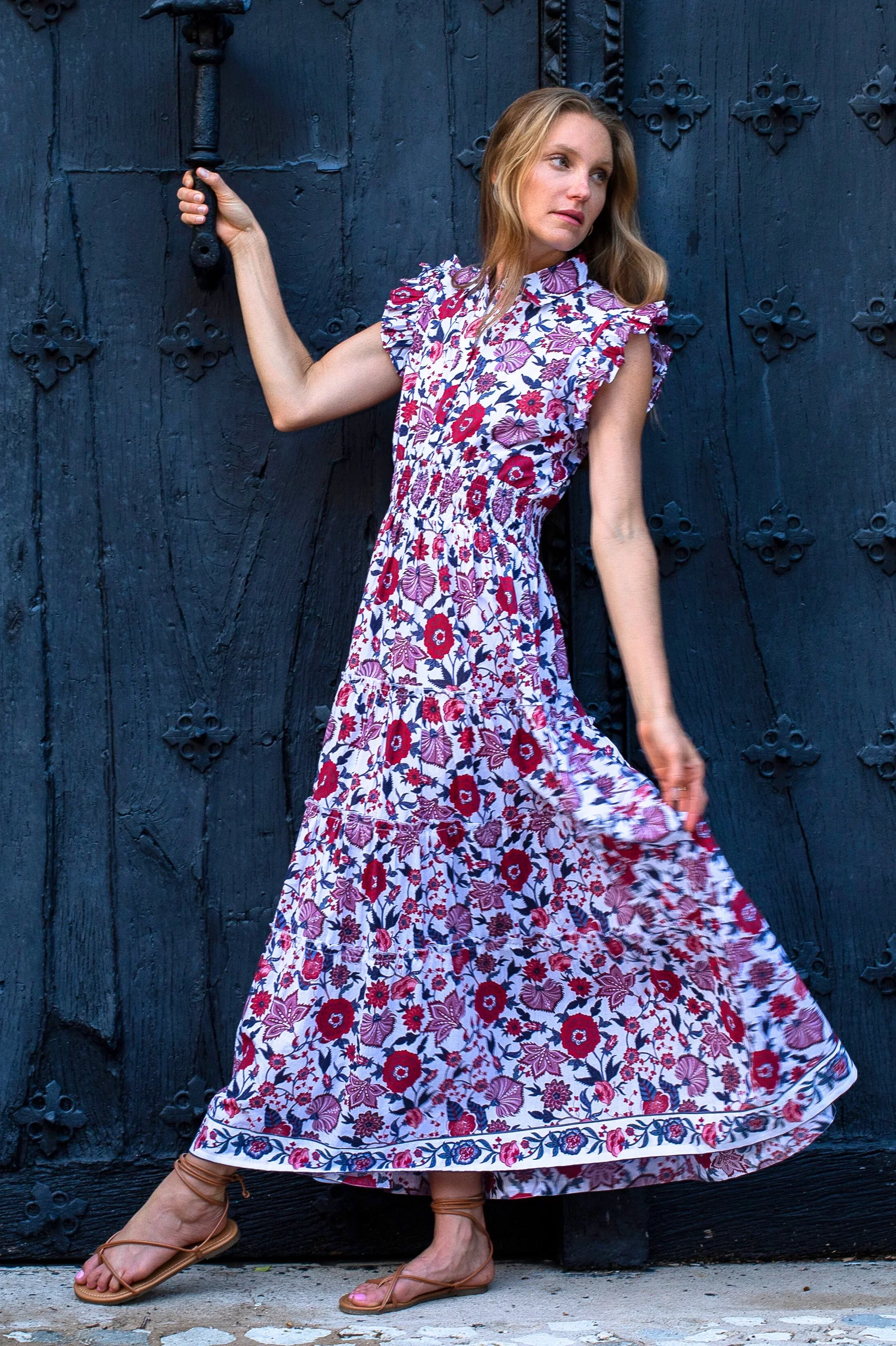 Paulina Dress - Wild Berries - Fundcutody