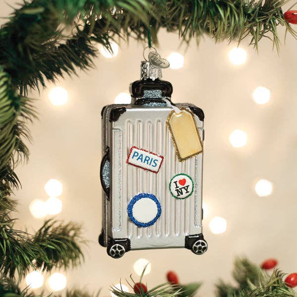 Rolling Suitcase Ornament - Fundcutody