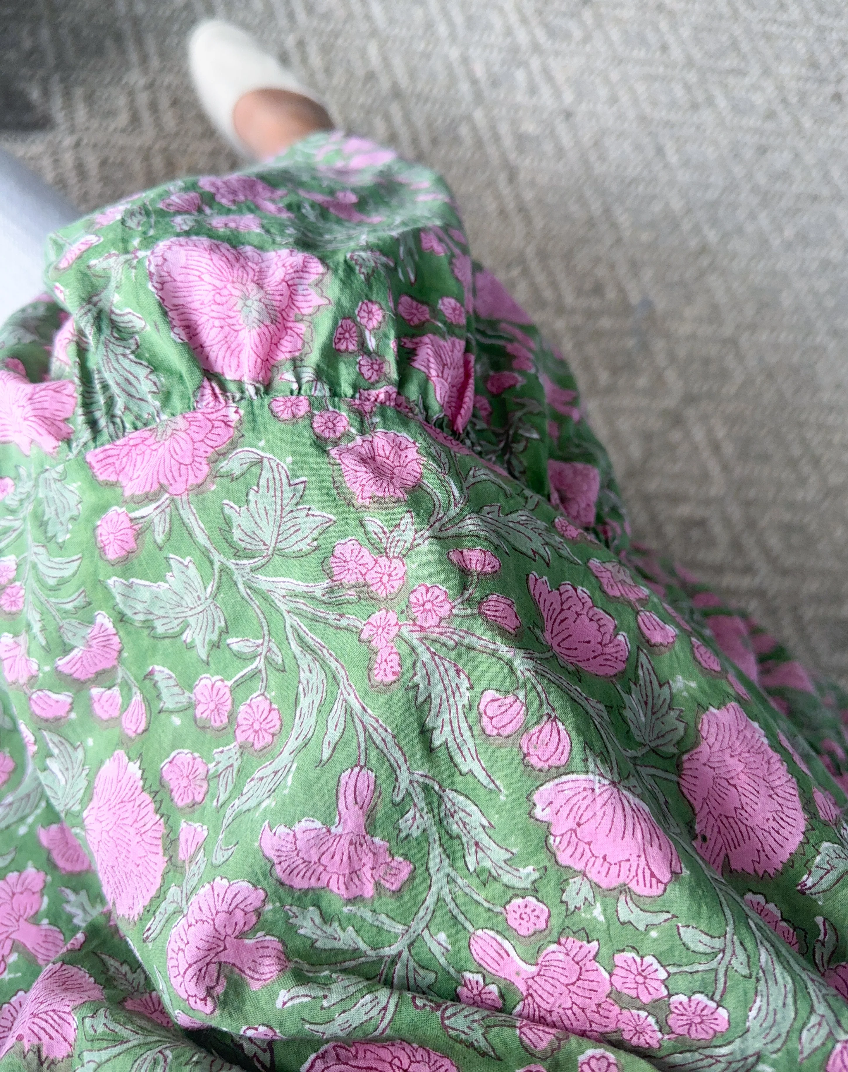 Easy Breezy Dress - Ranunculus Garden - Fundcutody