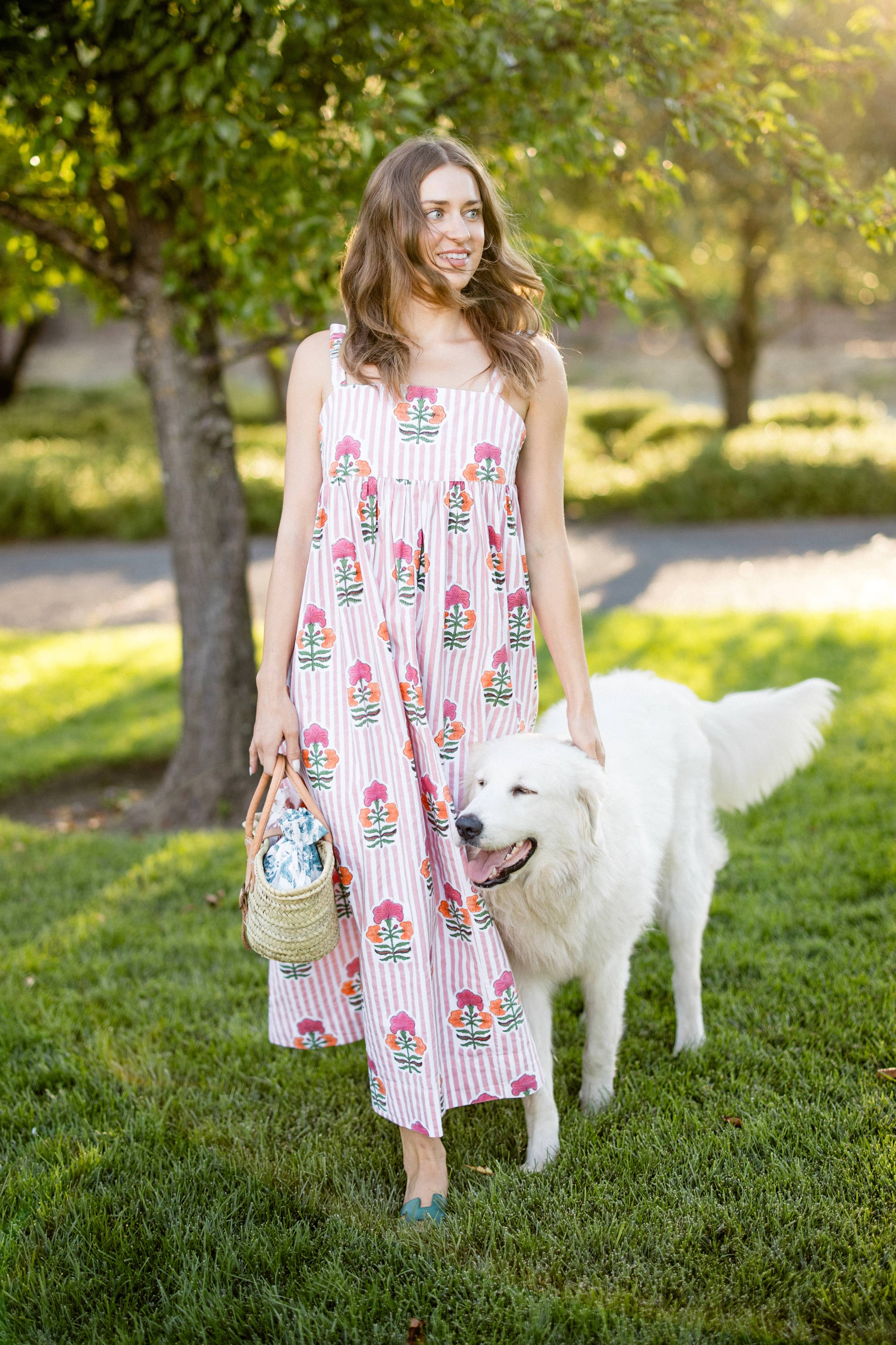 Laguna Sun Dress - Pink Orange - Fundcutody