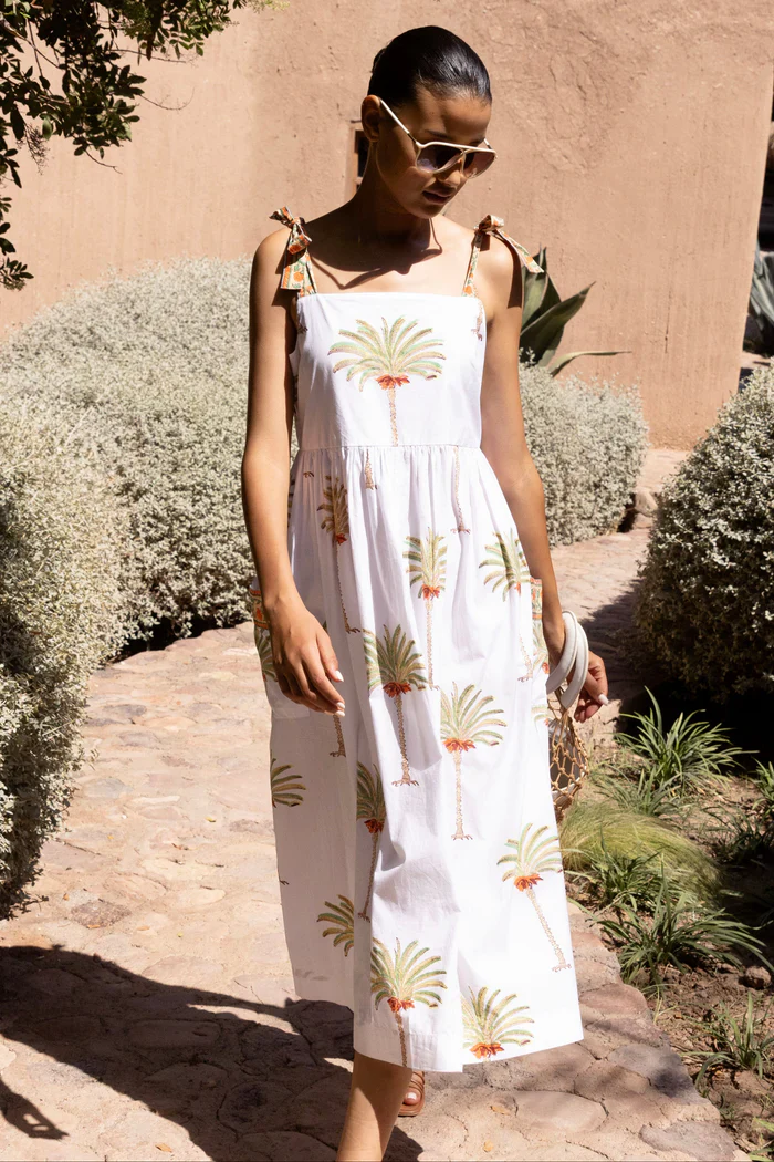 Tie Strap Pocket Midi - Canary Green - Fundcutody