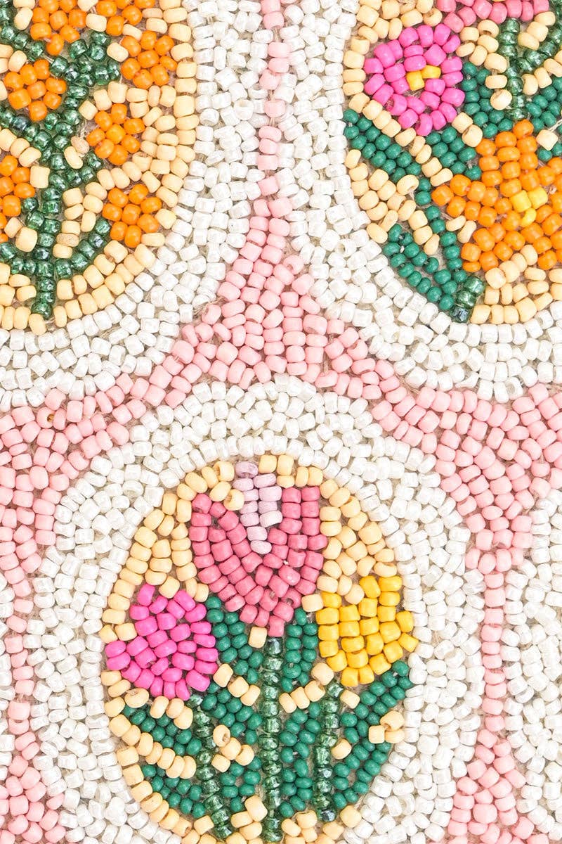 Blooming Medallions Beaded Shoulder Bag - Fundcutody