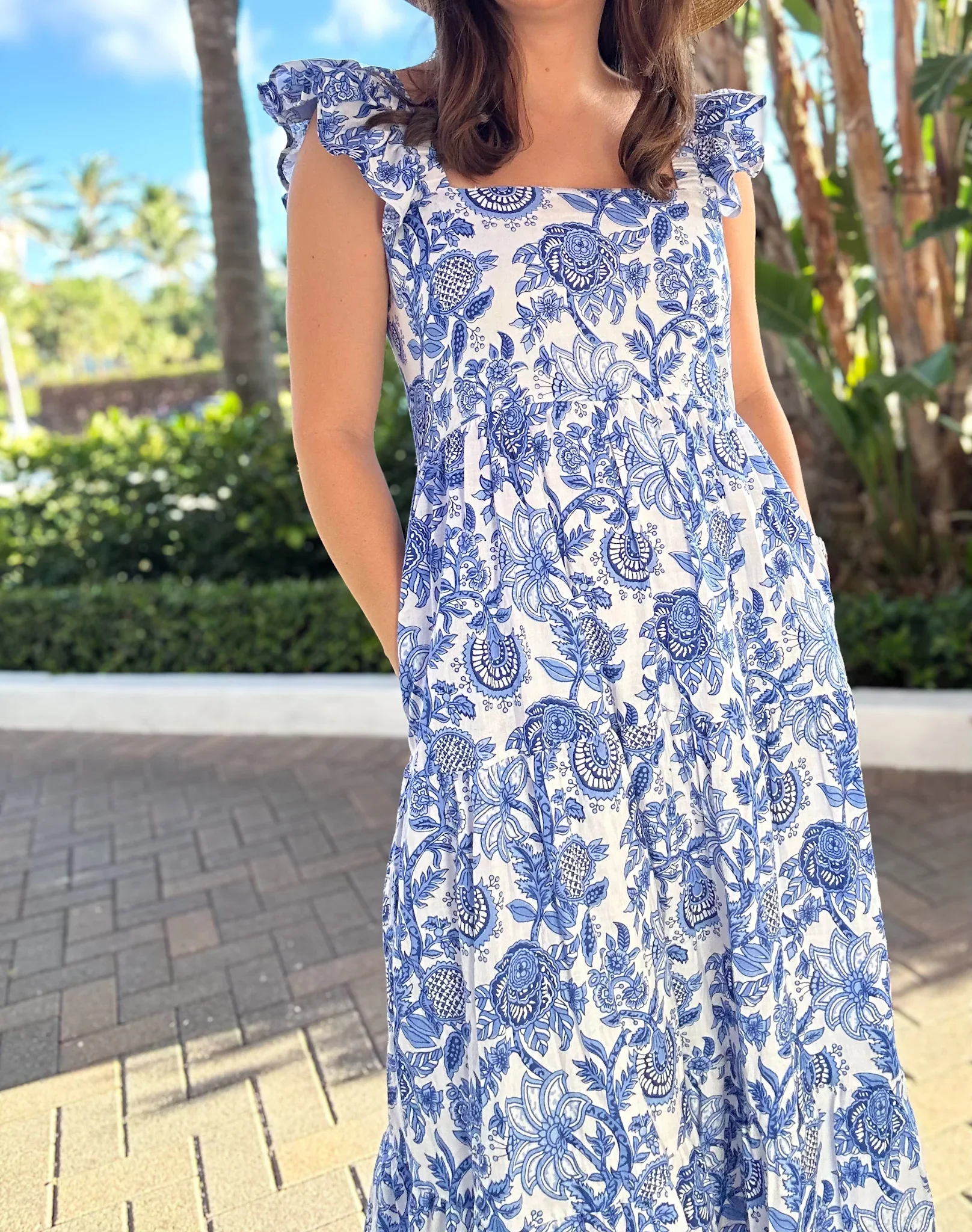 Charleston Dress - Cornflower - Fundcutody