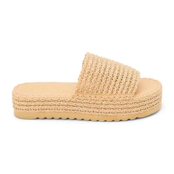 Del Mar Platform Sandal - Camel - Fundcutody