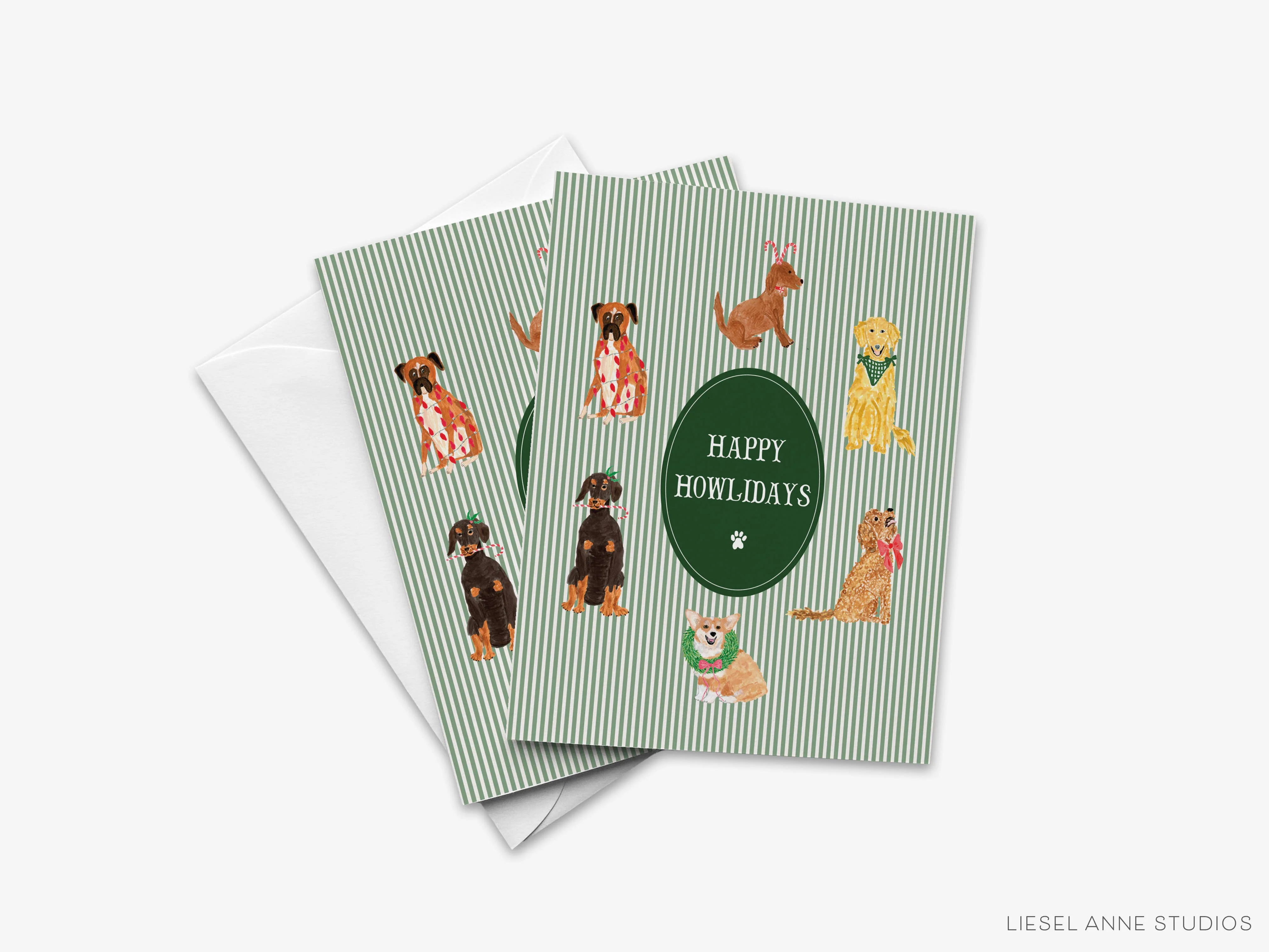 Happy Howlidays Doggy Holiday Cards - Fundcutody